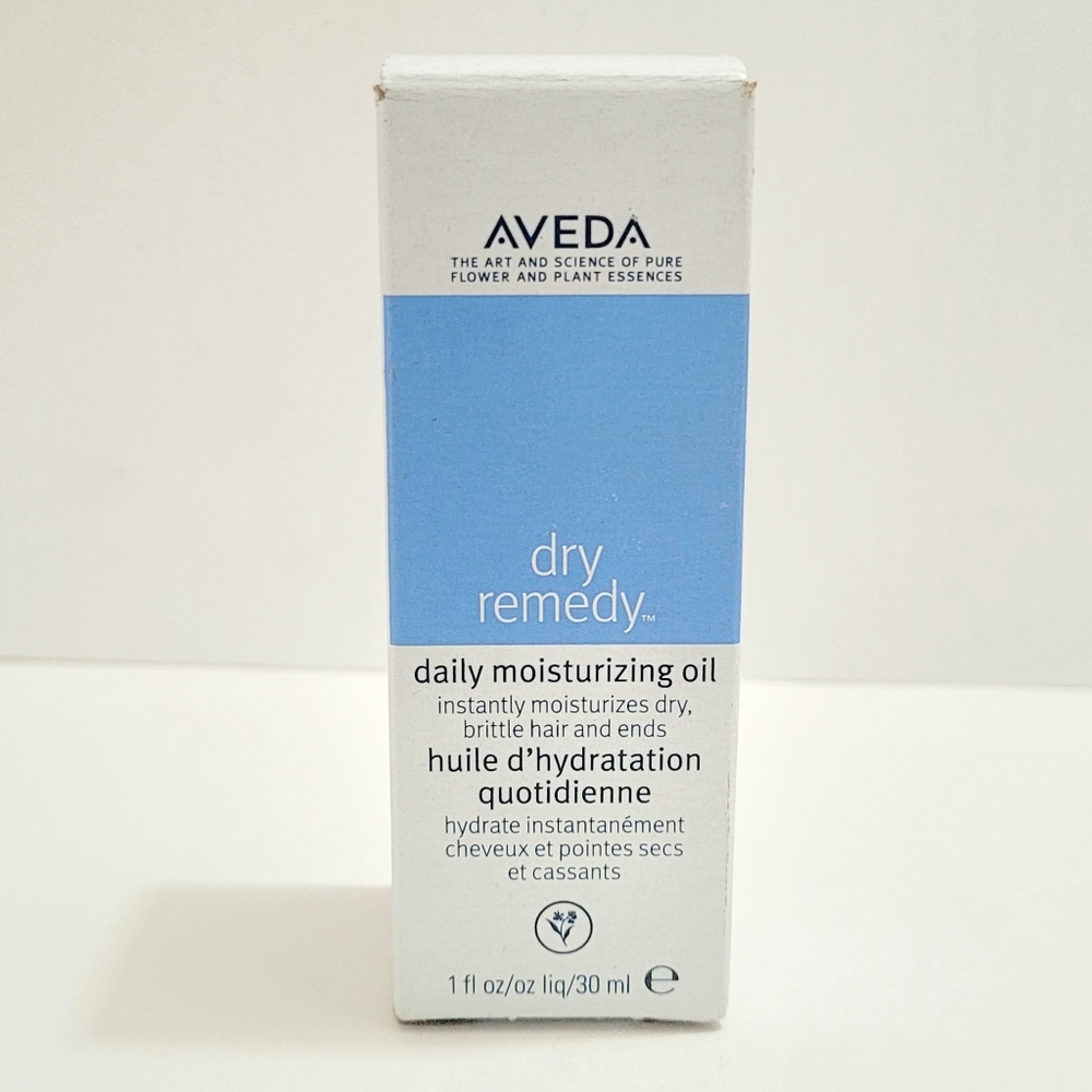 NIB AVEDA Dry Remedy Daily Moisturizing Oil Leave In Treatment 1 fl oz  30 ml
